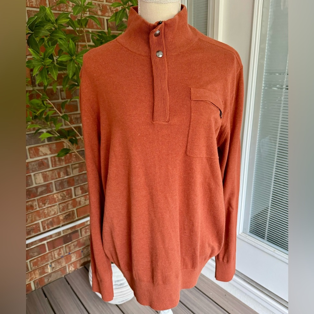 Men’s Banana Republic Zipper Turtle Neck Fall Sweater